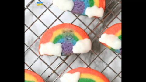 The Ultimate Donald Trump Rainbow Cookie Meme! 🌈