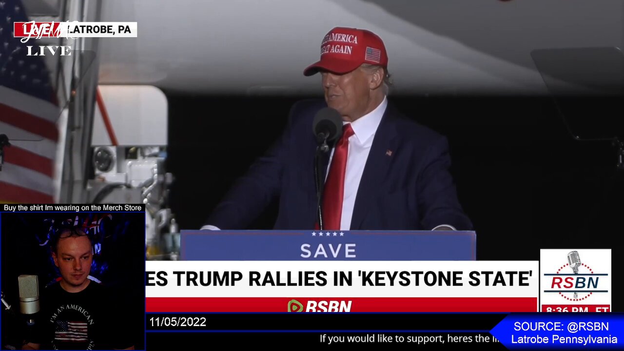 LIVE NOW: President Trump Save America Rally in Latrobe Pennsylvania