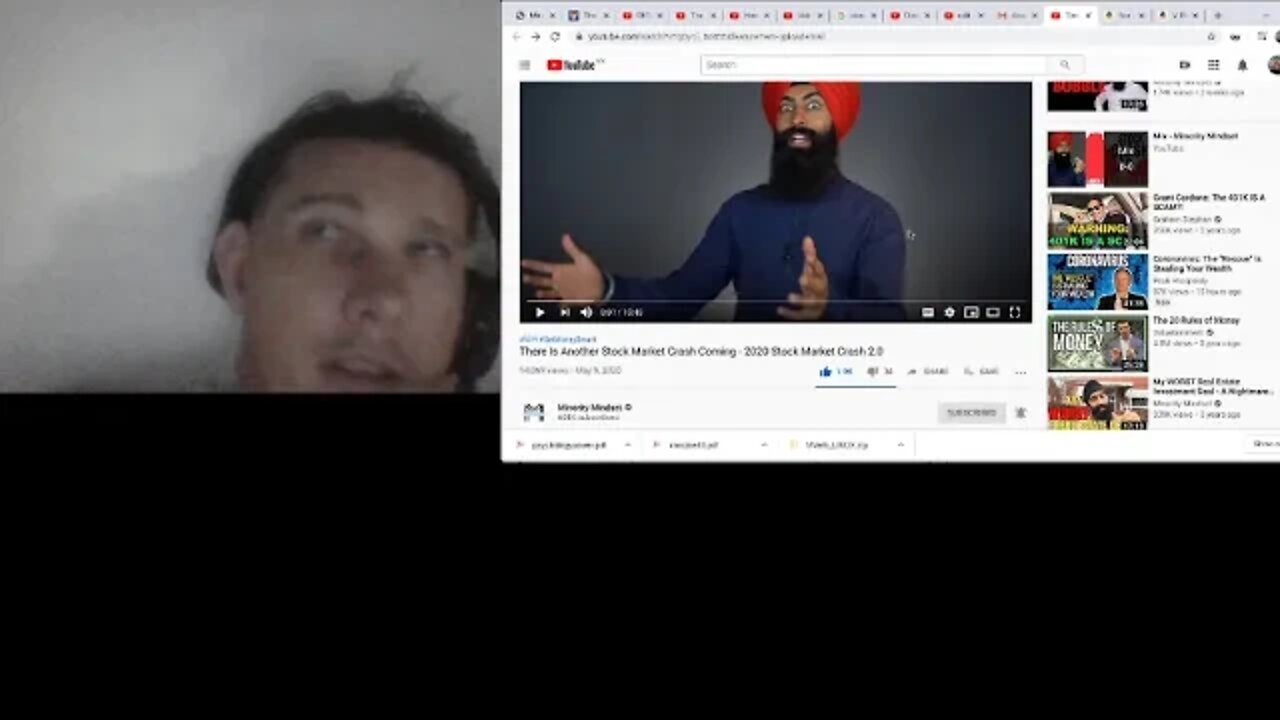 Response to minority mindset the upcoming stock market crash.