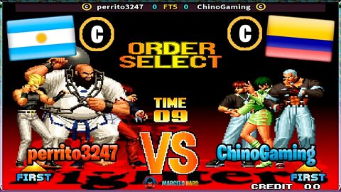 The King of Fighters '97 (perrito3247 Vs. ChinoGaming) [Argentina Vs. Colombia]