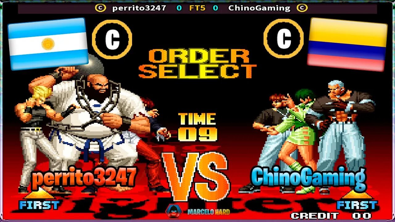 The King of Fighters '97 (perrito3247 Vs. ChinoGaming) [Argentina Vs. Colombia]