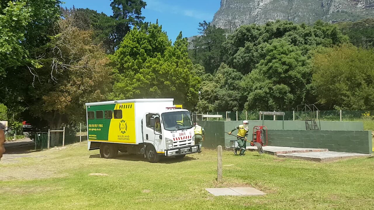 SOUTH AFRICA - Cape Town - Joint Operation for the 2019/20 Fire Season between United States and South Africa (Video) (ZvS)