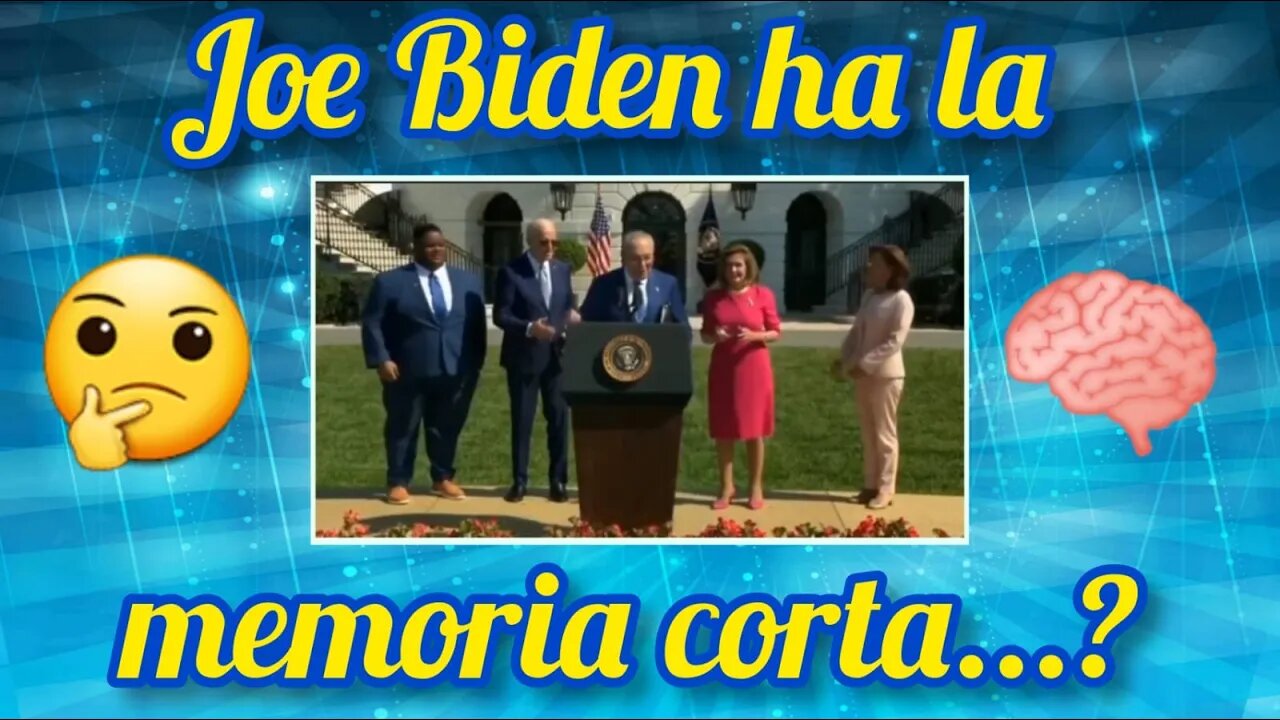 Biden aspetta la stretta di mano di Schumer ma...