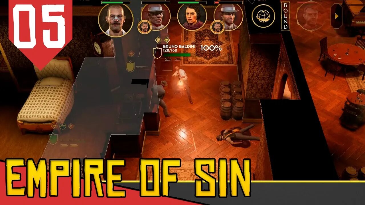 Matei um CHEFÃO MAFIOSO e TOMEI TUDO - Empire of Sin #05 [Série Gameplay PT-BR]