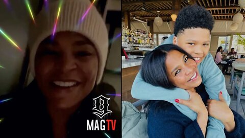 Nia Long's Son Does Not Want Mom Showing Her Biddies On Live! 😱