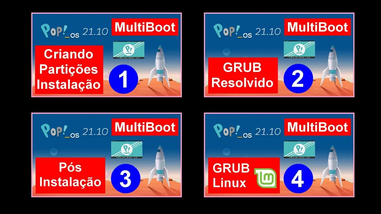 Instalação do Linux Pop OS MultiBoot com Windows e Outras Distribuções Linux