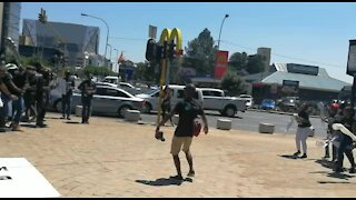 Protesters demand ban of adverts and sales of Coca-Cola at SA schools (m2A)