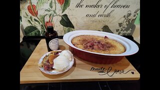 Strawberry Cobbler – Hard Times Recipe - 100-Year-Old Recipe – Easy Dessert - The Hillbilly Kitchen