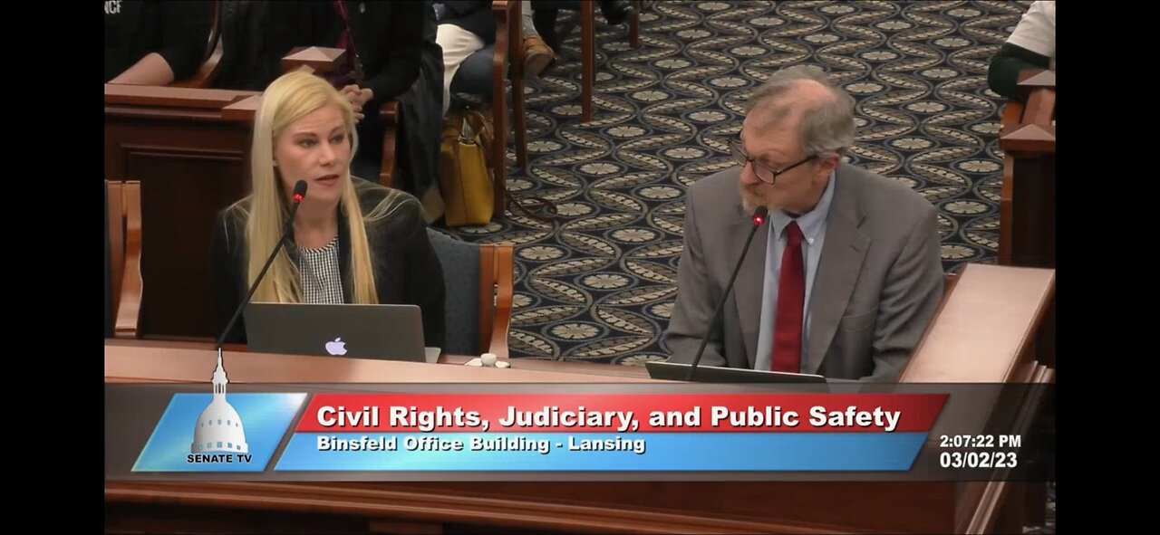 Nikki Goeser’s testimony before the Michigan state Senate Judiciary Committee