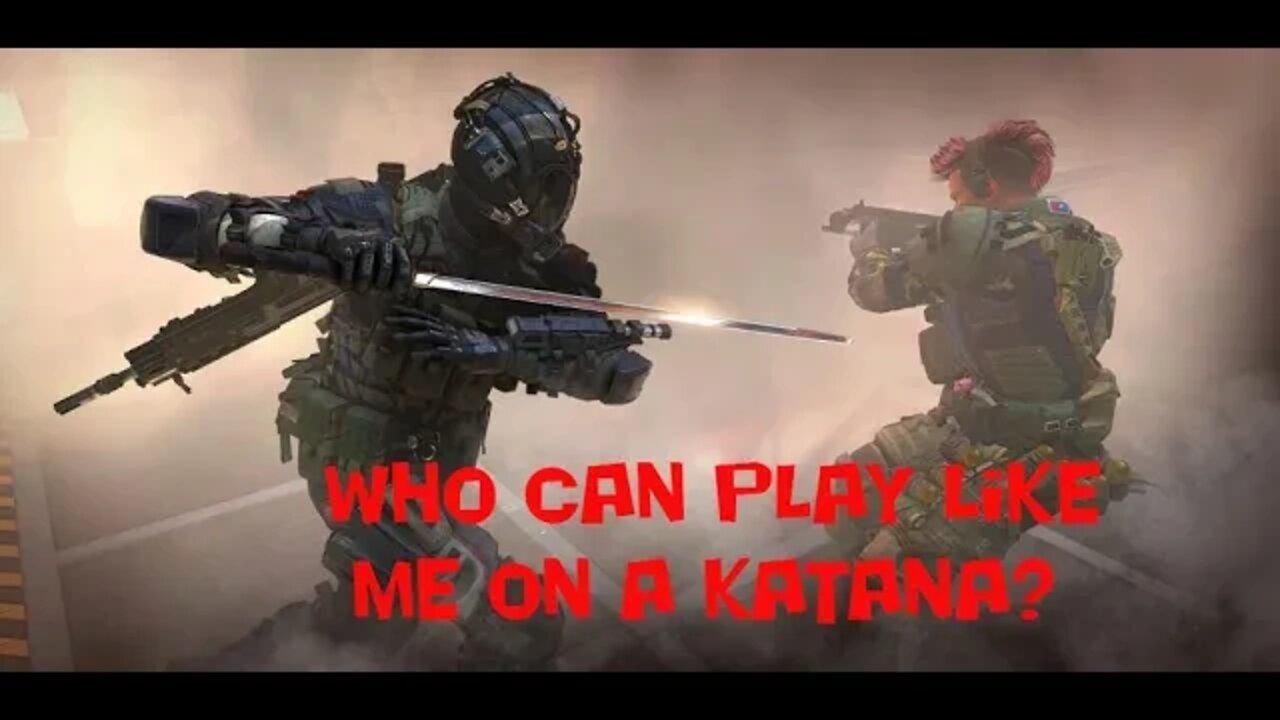 Call of Duty mobile Today we will play only katana!