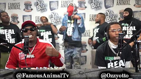 Ozzy Stops by Drops Hot Freestyle On Famous Animal Tv