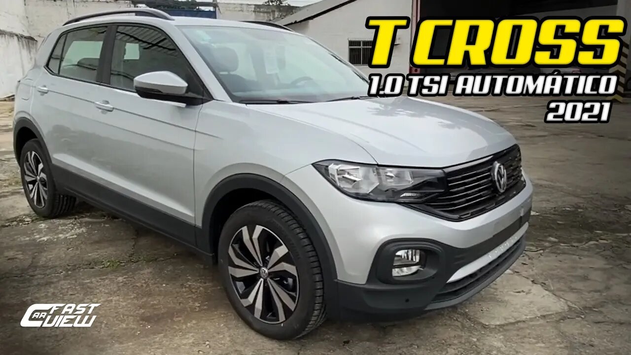 VOLKSWAGEN T CROSS 1.0 TSI 2021 VERSÃO DE ENTRADA COM CÂMBIO AUTOMÁTICO - Fast Car View