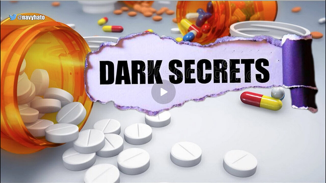 'BIG PHARMA'S BIG SECRET "PROFITS BEFORE THE PEOPLES HEALTH AND WELL BEING"