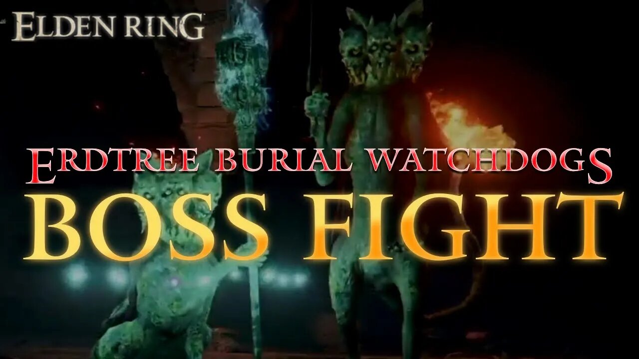 Elden Ring 2 Erdtree Burial Watchdogs Boss Fight