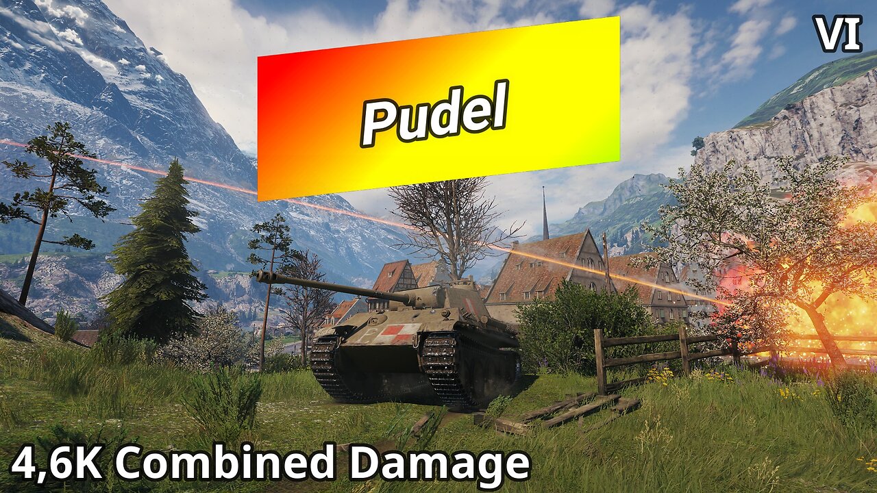 Pudel (4,6K Combined Damage) | World of Tanks