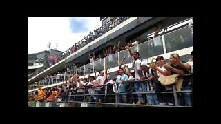 Santos 2x1 Coritiba - Gol do Lucas Peres visto de dentro do campo