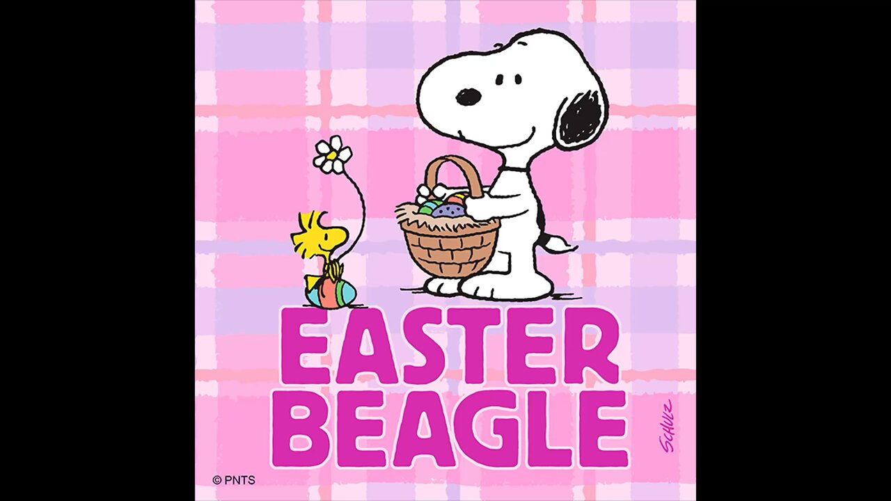 Snoopy Easter Art video