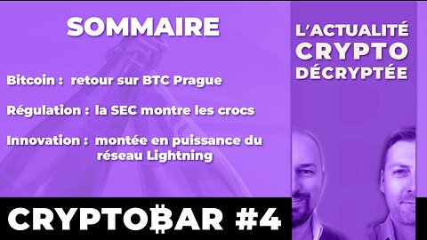 CryptoBar #4 - rediffusion du Twitter Spaces du 23 juin 2023