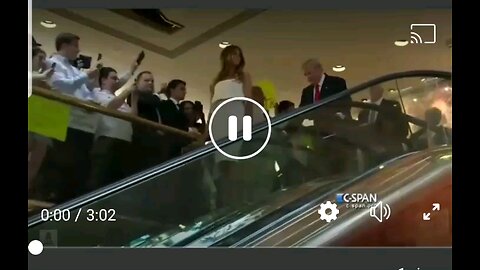 Trump escalator