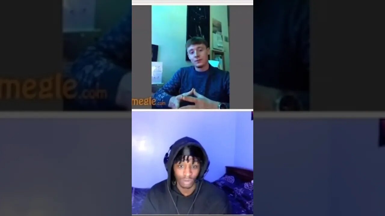 He almost cried after hearing this🥺 #shorts #omegle