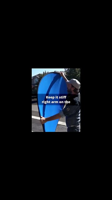 😮 How to fold portable green screen fast! 💨