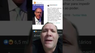 Geraldo Alckmin falou a verdade. PT nunca PT nunca mais