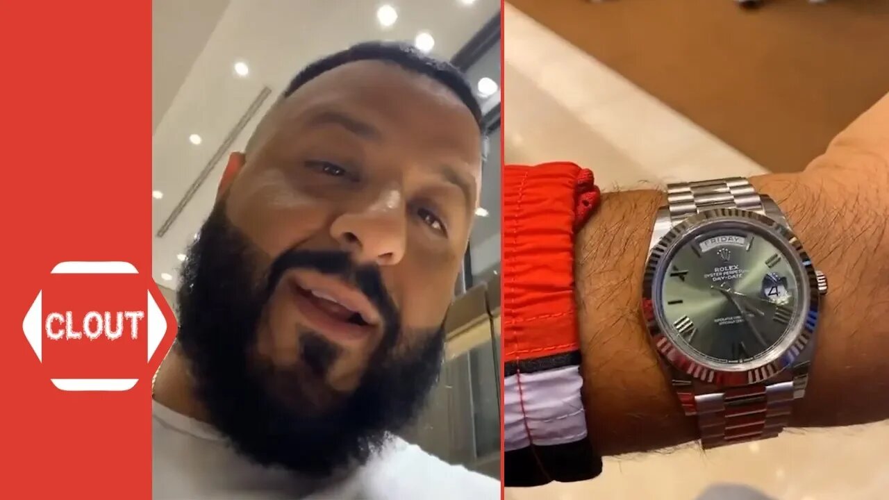 DJ Khaled's Wife Gifts Him A $37K Rolex Watch For His 44th Birthday!