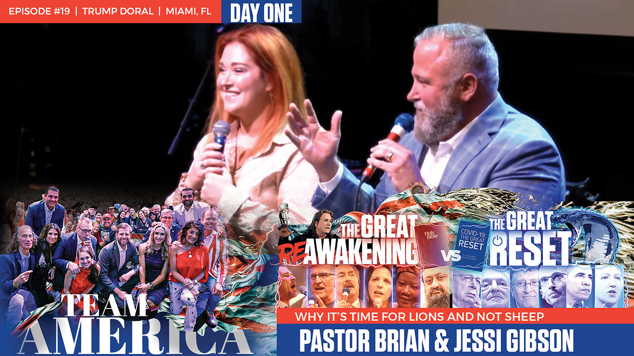 ReAwaken America Tour | Pastor Brian & Jessi Gibson | Make America Christian Again