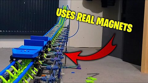 Using REAL Brakes on a Toy Roller Coaster (MAGNETIC Induction)