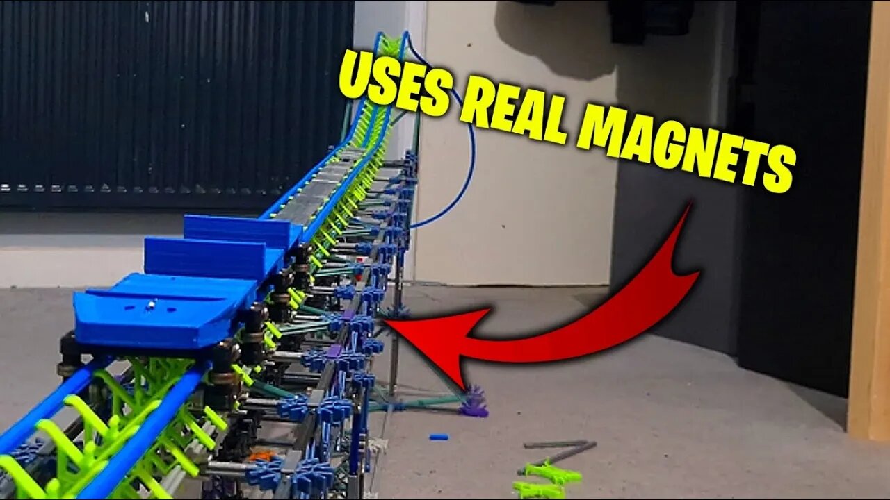 Using REAL Brakes on a Toy Roller Coaster (MAGNETIC Induction)