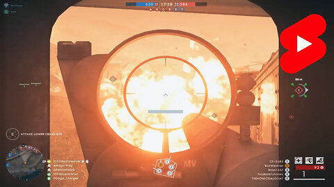 #Shorts Battlefield 1 Tanker | Emplacement Gun | Infantry