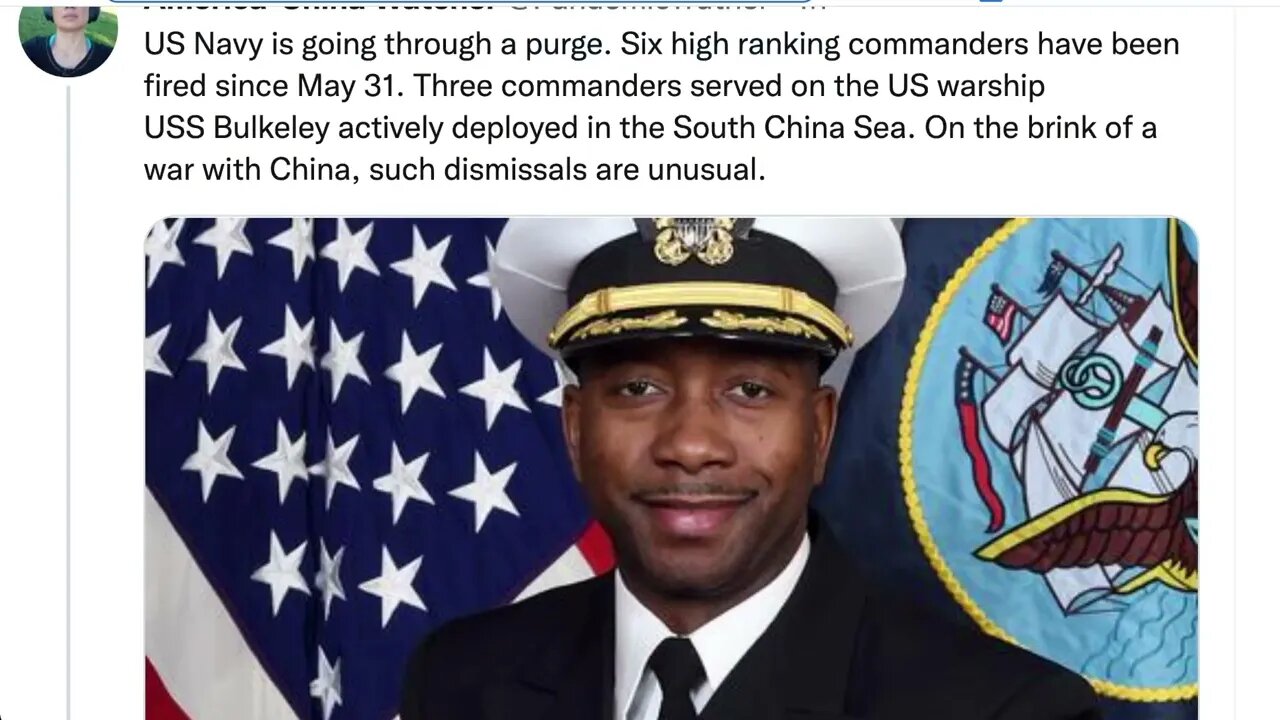 自 5 月 31 日以來，已有六名高級指揮官被解僱