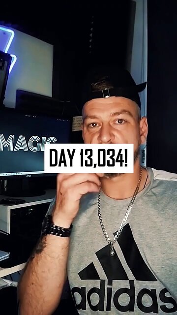 MAGIC - DAY 13,034 BEING A MAN!😳#shorts