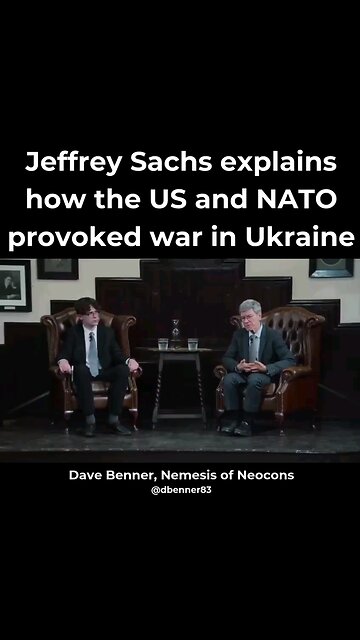 Jeffery Sachs Explains How Western Allies Pushed The Ukraine War