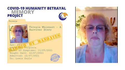 Teresia Whisnant Survivor Story - A FormerFedsGroup Interview