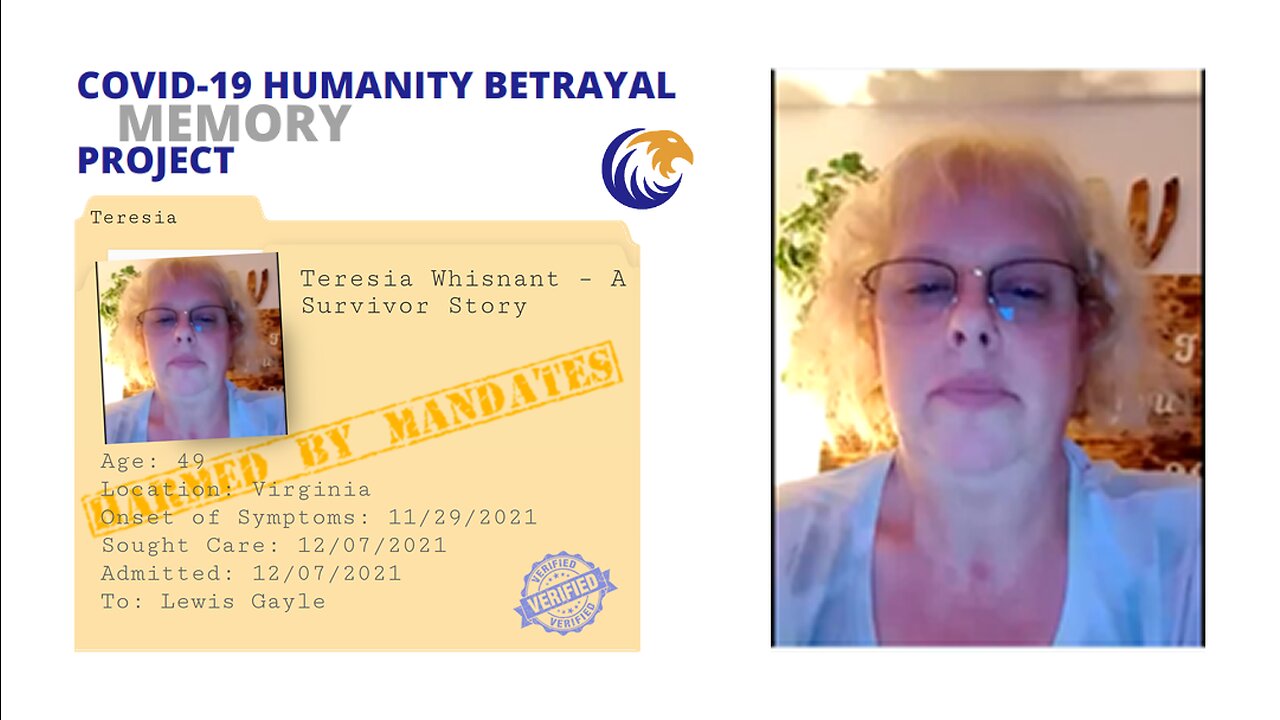 Teresia Whisnant Survivor Story - A FormerFedsGroup Interview