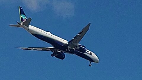 Embraer 195 E2 PS-AEL coming from Recife to Fortaleza
