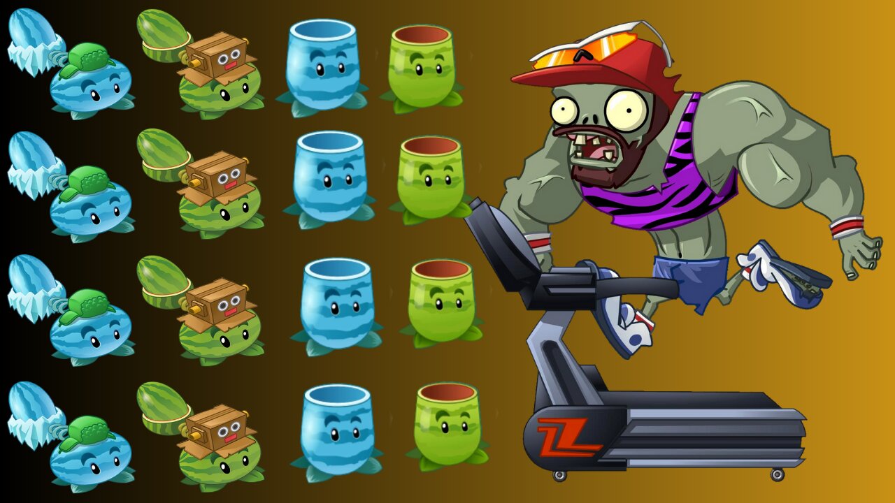 Boosted Arena Seasons Cardio Zombie fight with Melon Pult Pvz2 || Plant vs zombies