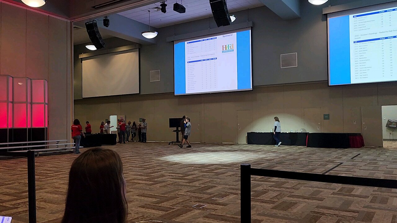 Sometimes drinking makes you do silly things (FLL tournament Abingdon VA 2022)