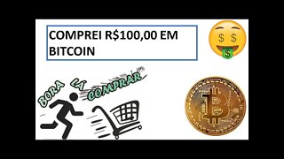 [TUTORIAL]: Comprei R$100 em Bitcoin