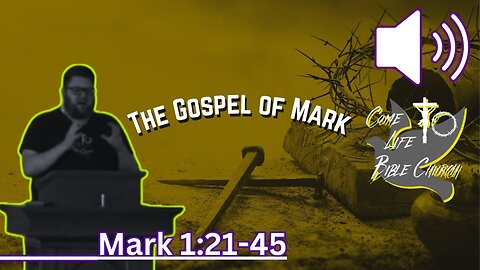 Mark 1:21-45; Mission and Authority