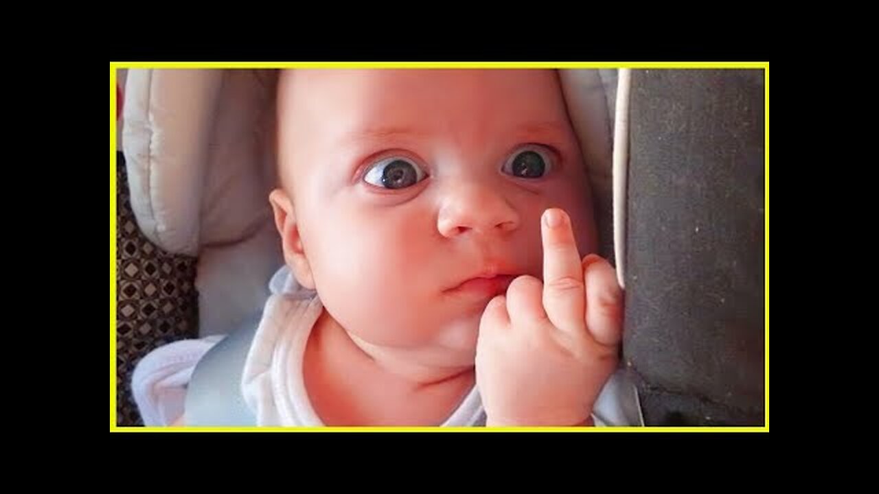 OMG, The Cutest Baby Showing Mid Finger || Funniest Babies Moments Of The Week || Funny Moment