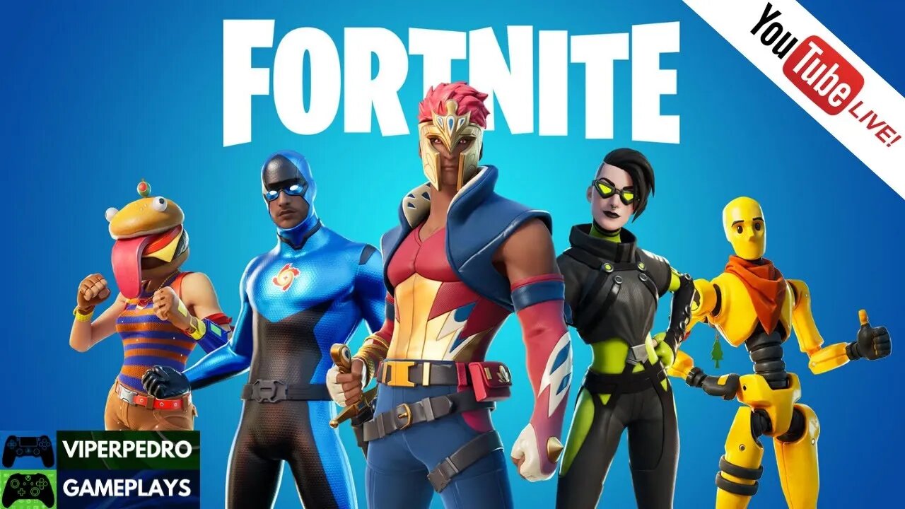 [LIVE] Um noob jogando FORTNITE ao vivo | Jogando com os Inscritos | Gameplay #2