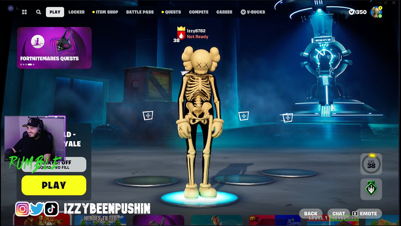 WHATS UP GUYS ! COME TALK TO ME WHILE I PLAY FORTNITE