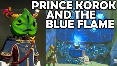 PRINCE KOROK & the BLUE FLAME | Breath of the Wild | Zelda BotW | Basement | S3E52