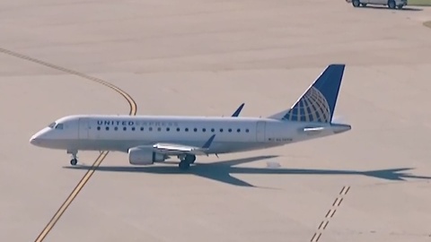 Video shows grounded flights after shooting at Oklahoma City airport