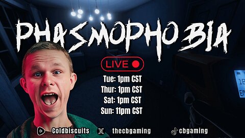 🔴Nightmare in the Shadows: Live Phasmophobia Horror Stream Pt. 2