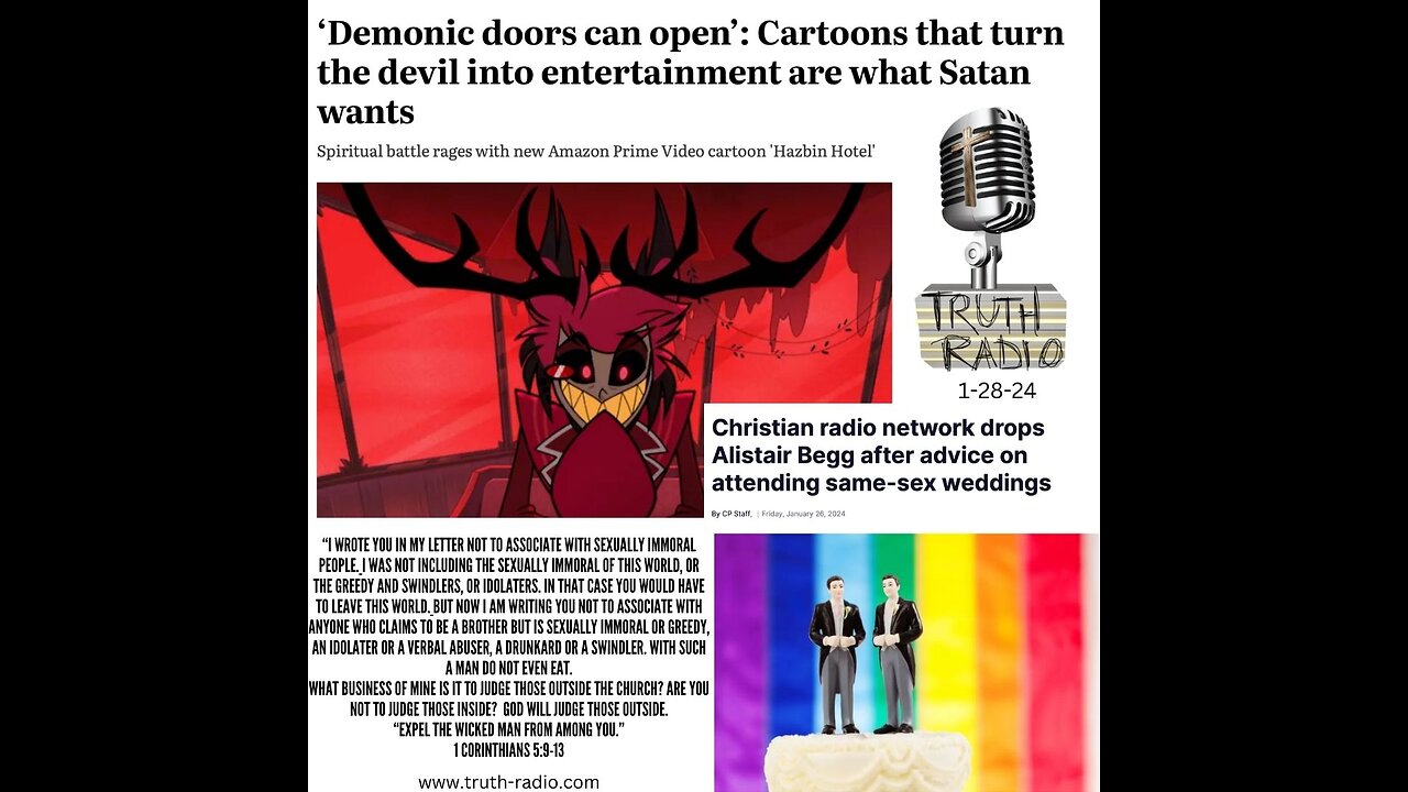 Amazon Prime Cartoon Makes Satan the Hero and Attending a Gay Wedding