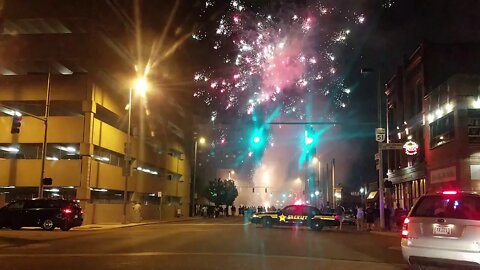 happened upon fireworks downtown Toledo june29th