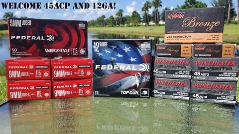 Welcoming 12ga and 45acp to my arsenal. Good prices? You be the judge